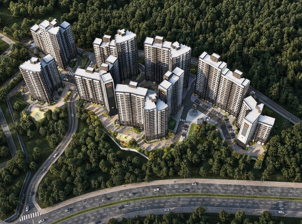 벽산블루밍 밀양 투시도